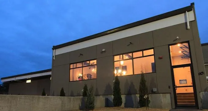 Exterior view of Thomas C. Slater Compassion Center in Rhode Island