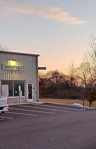 Exterior view of Sweetspot Dispensary in Rhode Island