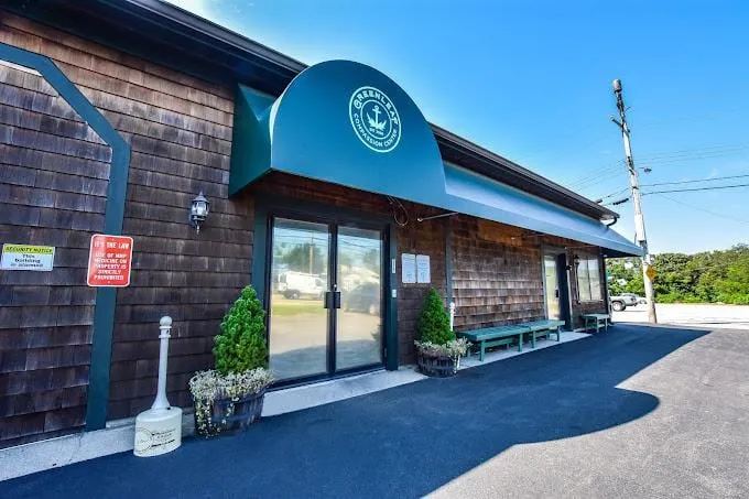 Exterior view of Greenleaf Compassionate Care Center in Rhode Island