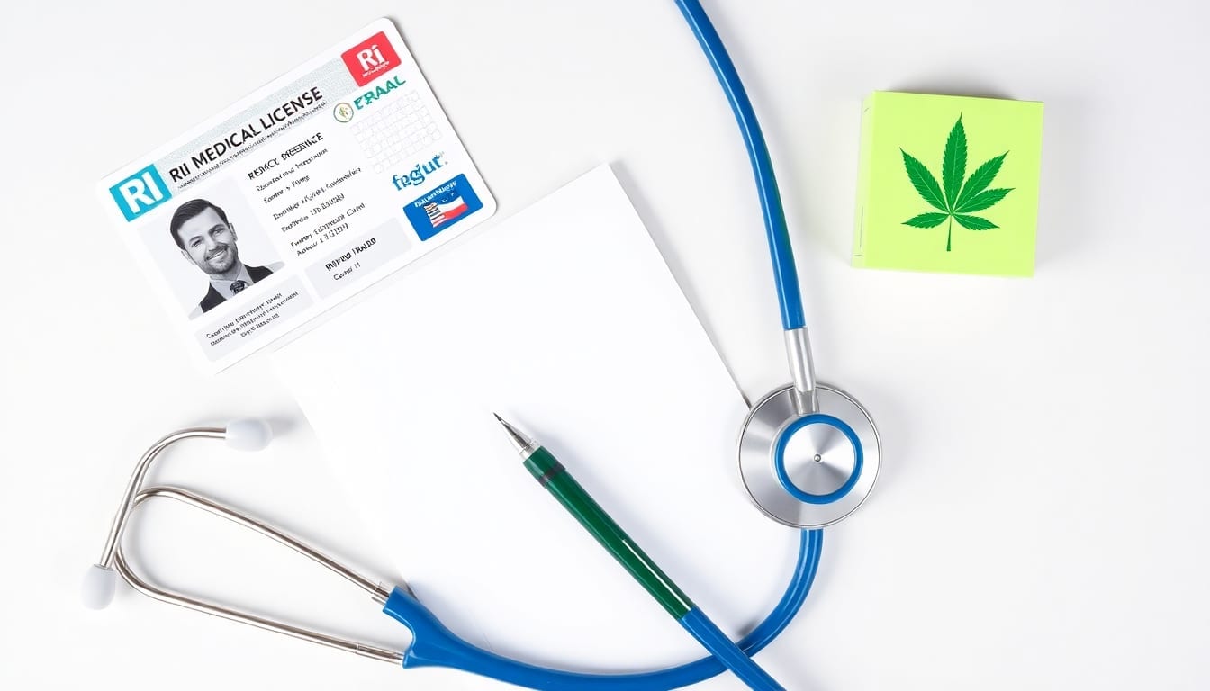 Items needed for Rhode Island medical marijuana card application process